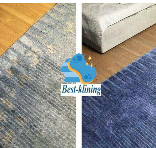 Химчистка ковров – фото до и после